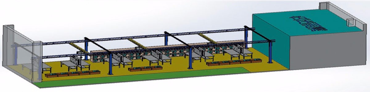 鑄造車間整體布局解決方案 
